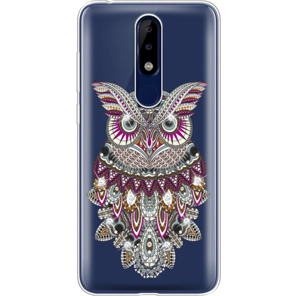 

Силиконовый чехол BoxFace Nokia 5.1 Plus Owl (36117-rs9)