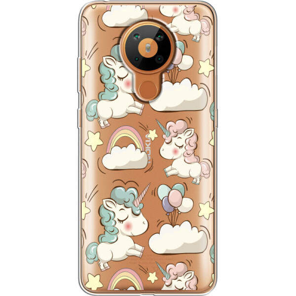

Силиконовый чехол BoxFace Nokia 5.3 Unicorns (40001-cc2)