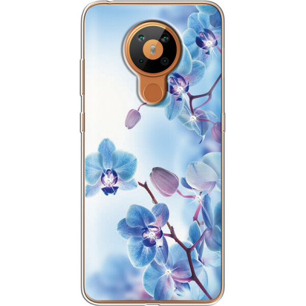 

Силиконовый чехол BoxFace Nokia 5.3 Orchids (40001-rs16)