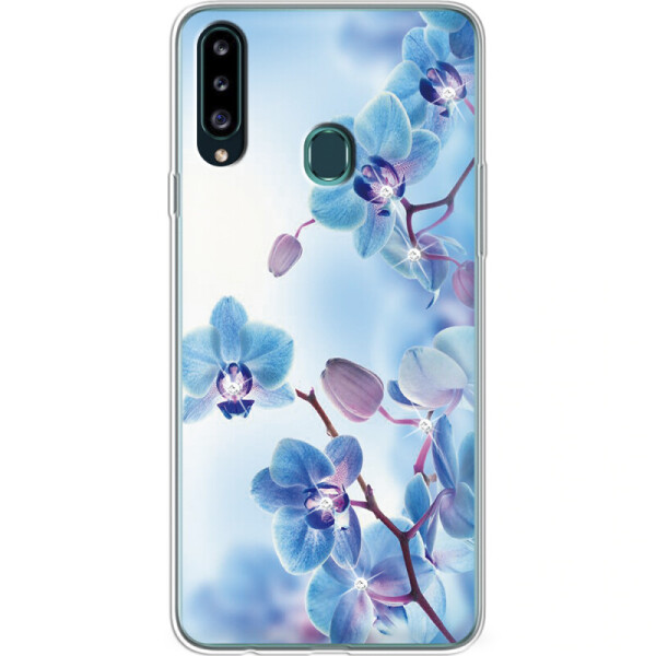 

Силиконовый чехол BoxFace Samsung A207 Galaxy A20s Orchids (38125-rs16)