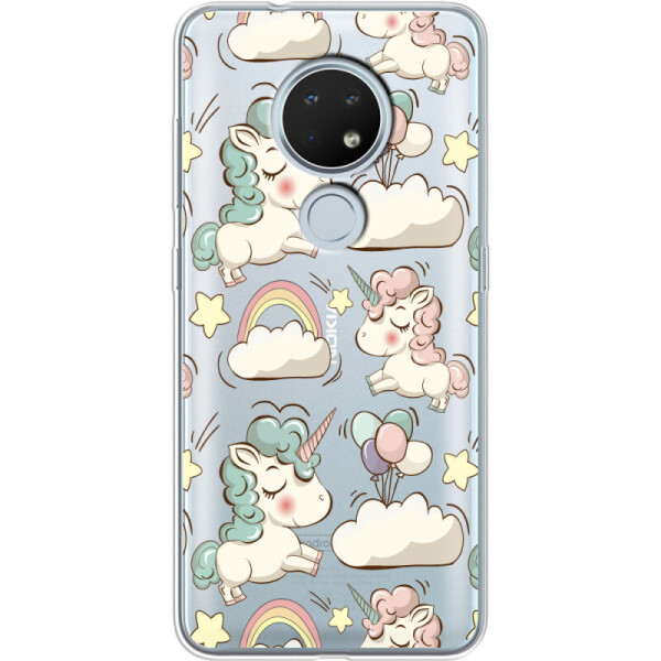 

Силиконовый чехол BoxFace Nokia 7.2 Unicorns (38199-cc2)