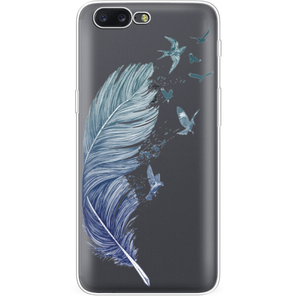 

Силиконовый чехол BoxFace OnePlus 5 Feather (33857-cc38)
