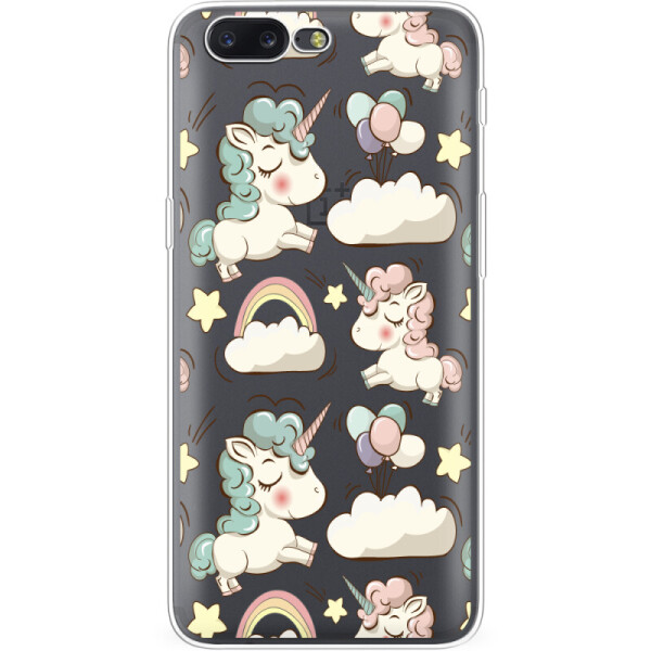 

Силиконовый чехол BoxFace OnePlus 5 Unicorns (33857-cc2)