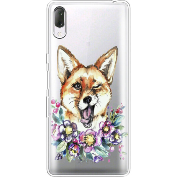 

Силиконовый чехол BoxFace Sony Xperia L3 I4312 Winking Fox (36655-cc13)
