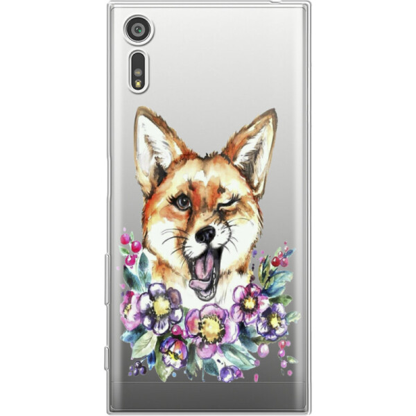 

Силиконовый чехол BoxFace Sony Xperia XZ F8332 Winking Fox (27935-cc13)