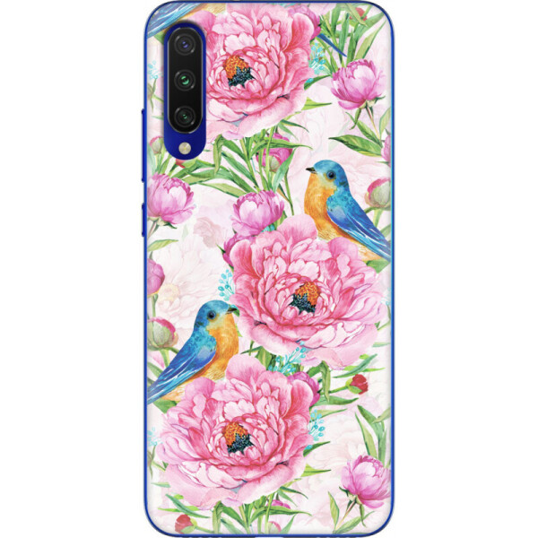 

Силиконовый чехол BoxFace Xiaomi Mi A3 Birds and flowers (37558-up2376)