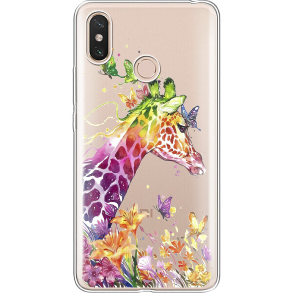 

Силиконовый чехол BoxFace Xiaomi Mi Max 3 Colorful Giraffe (34888-cc14)