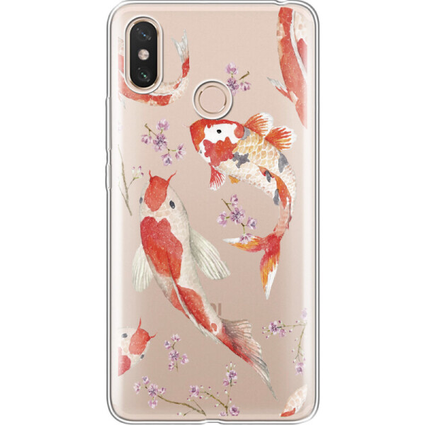 

Силиконовый чехол BoxFace Xiaomi Mi Max 3 Japanese Koi Fish (34888-cc3)