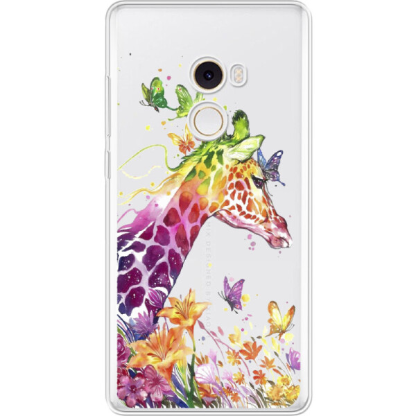 

Силиконовый чехол BoxFace Xiaomi Mi Mix 2 Colorful Giraffe (35024-cc14)