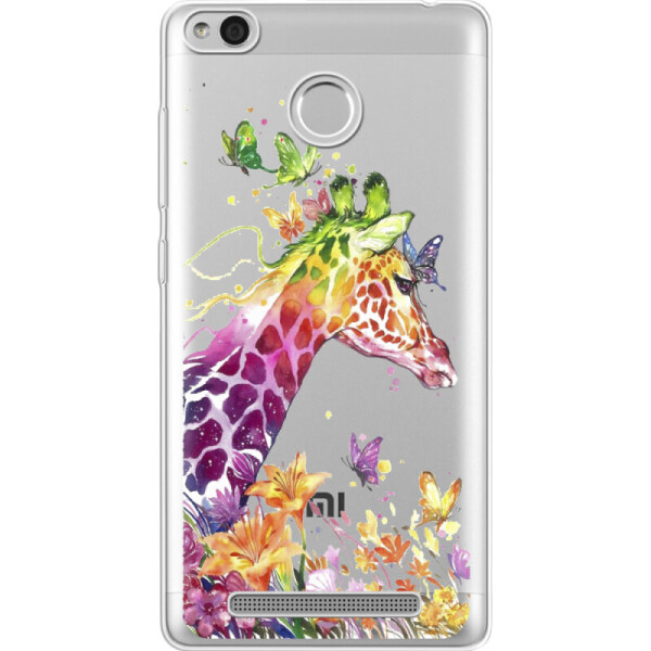 

Силиконовый чехол BoxFace Xiaomi Redmi 3s Colorful Giraffe (25392-cc14)