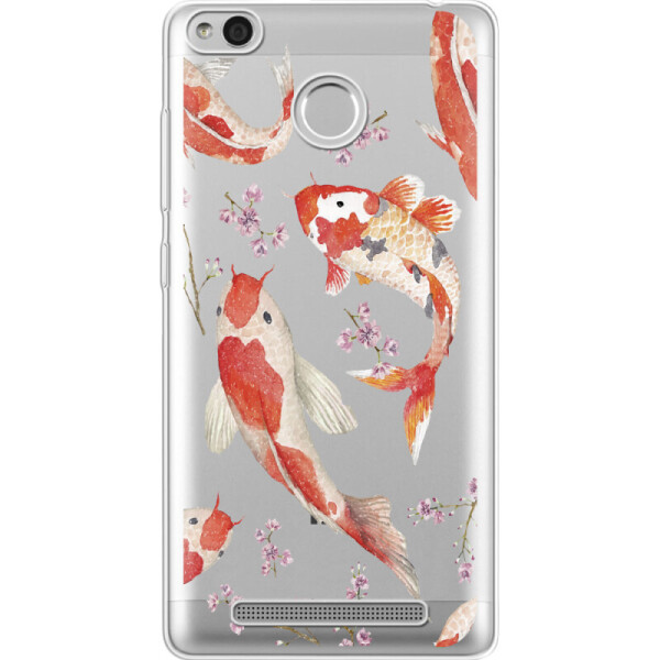 

Силиконовый чехол BoxFace Xiaomi Redmi 3s Japanese Koi Fish (25392-cc3)