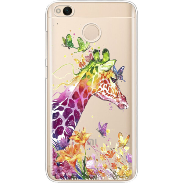 

Силиконовый чехол BoxFace Xiaomi Redmi 4x Colorful Giraffe (29367-cc14)