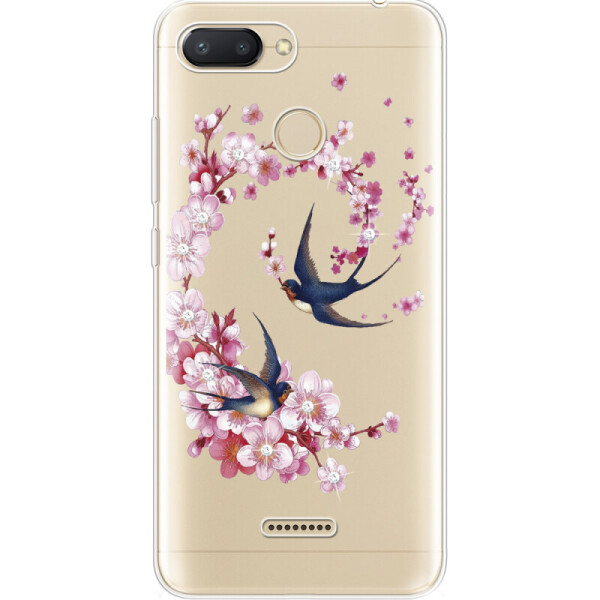 

Силиконовый чехол BoxFace Xiaomi Redmi 6 Swallows and Bloom (34858-rs4)