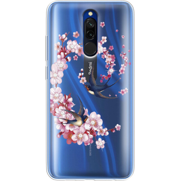 

Силиконовый чехол BoxFace Xiaomi Redmi 8 Swallows and Bloom (38411-rs4)