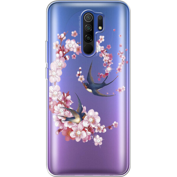 

Силиконовый чехол BoxFace Xiaomi Redmi 9 Swallows and Bloom (40233-rs4)
