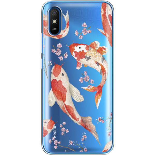 

Силиконовый чехол BoxFace Xiaomi Redmi 9A Japanese Koi Fish (40304-cc3)
