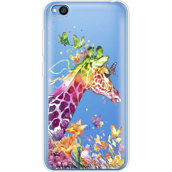 

Силиконовый чехол BoxFace Xiaomi Redmi Go Colorful Giraffe (36211-cc14)