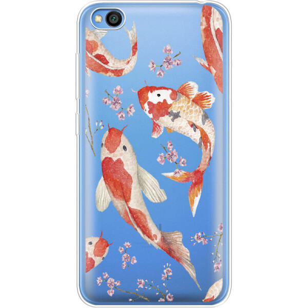 

Силиконовый чехол BoxFace Xiaomi Redmi Go Japanese Koi Fish (36211-cc3)