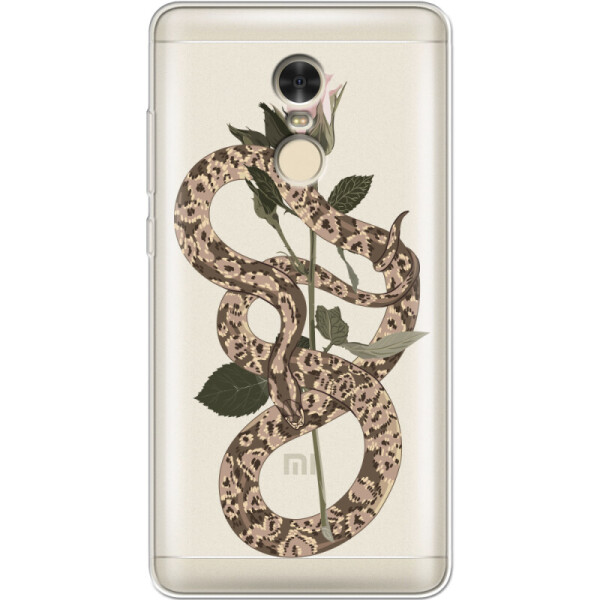 

Силиконовый чехол BoxFace Xiaomi Redmi Note 4 Glamor Snake (26611-cc67)