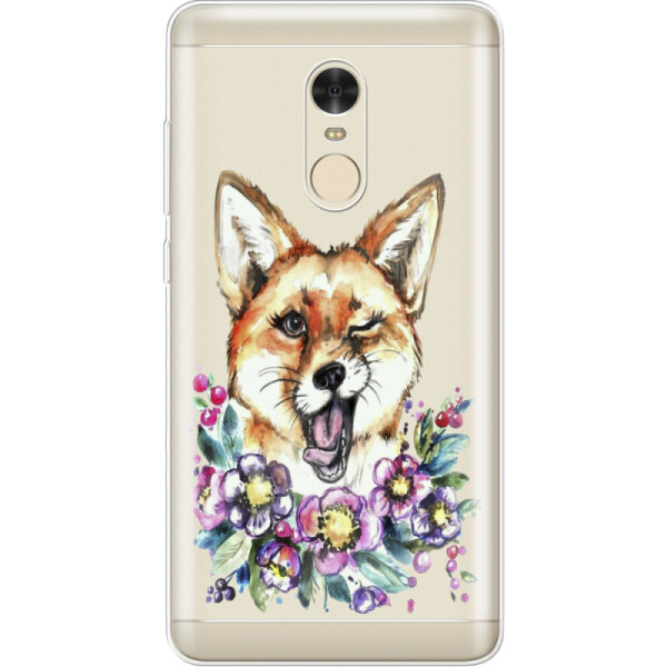 

Силиконовый чехол BoxFace Xiaomi Redmi Note 4x Winking Fox (29368-cc13)