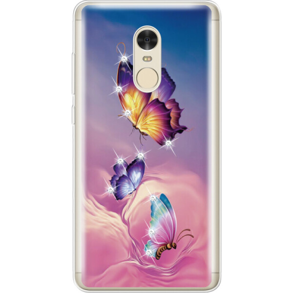 

Силиконовый чехол BoxFace Xiaomi Redmi Note 4x Butterflies (29368-rs19)