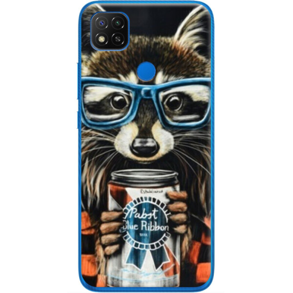 

Силиконовый чехол BoxFace Xiaomi Redmi 9C Енот с банкой (40879-up1333)