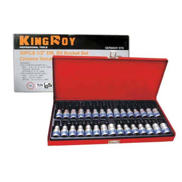 

Набор инструментов King Roy 030 MDA (30 предметов) (16732)