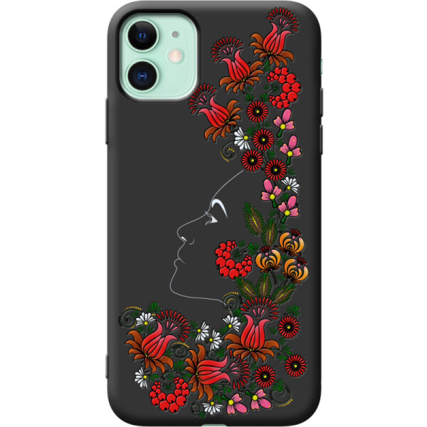 

Силиконовый чехол BoxFace Apple iPhone 11 3D Ukrainian Muse (38184-bk64)