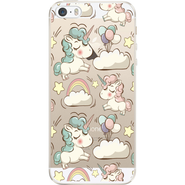 

Силиконовый чехол BoxFace Apple iPhone 5 / 5S / 5SE Unicorns (24525-cc2)