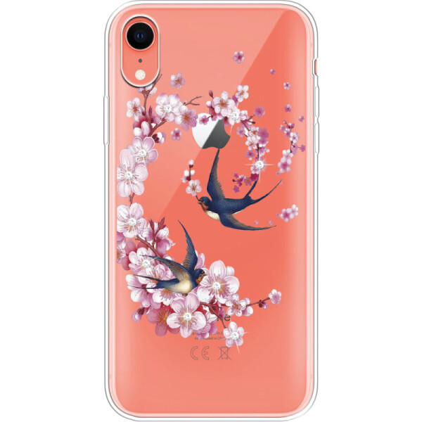 

Силиконовый чехол BoxFace Apple iPhone XR Swallows and Bloom (35417-rs4)