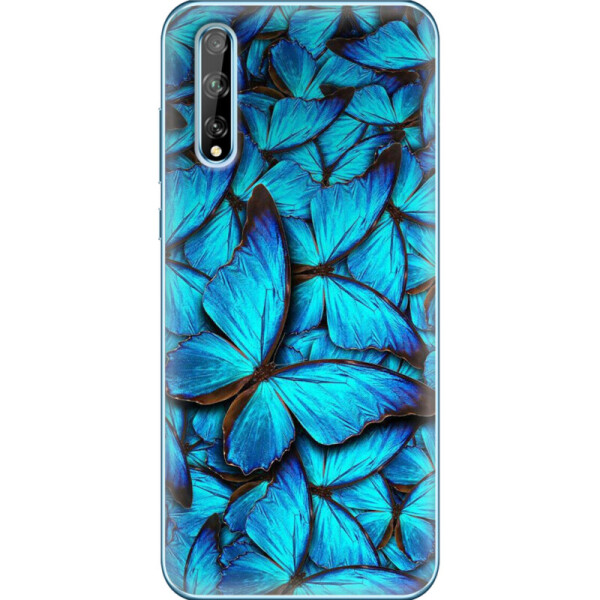 

Силиконовый чехол BoxFace Huawei P Smart S лазурные бабочки (40353-up1550)