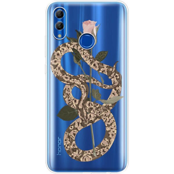 

Силиконовый чехол BoxFace Huawei Honor 10 Lite Glamor Snake (35846-cc67)