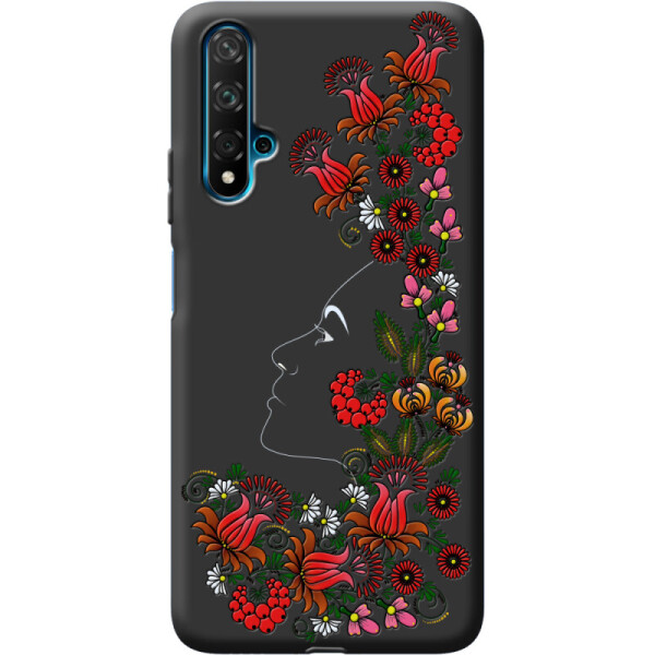

Силиконовый чехол BoxFace Huawei Honor 20 3D Ukrainian Muse (37632-bk64)