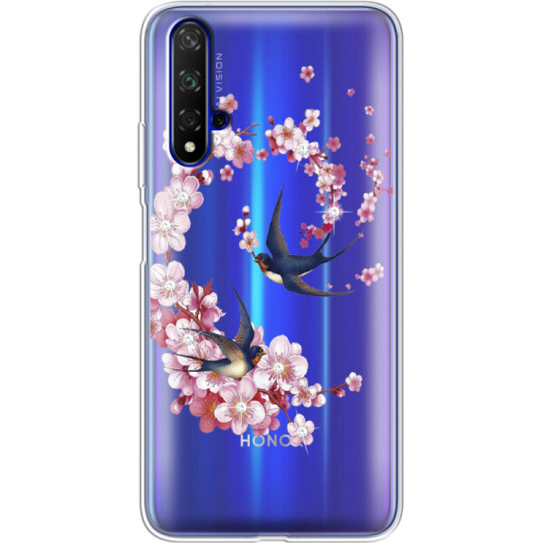 

Силиконовый чехол BoxFace Huawei Honor 20 Swallows and Bloom (37632-rs4)