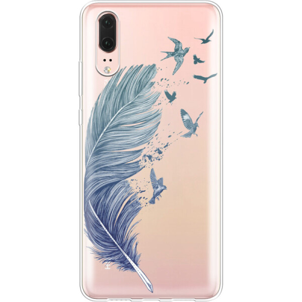 

Силиконовый чехол BoxFace Huawei P20 Feather (33128-cc38)