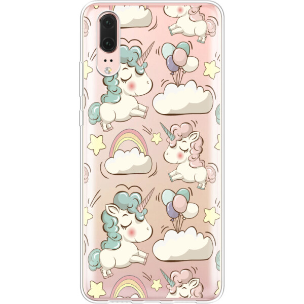 

Силиконовый чехол BoxFace Huawei P20 Unicorns (33128-cc2)
