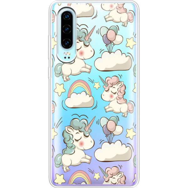 

Силиконовый чехол BoxFace Huawei P30 Unicorns (36851-cc2)