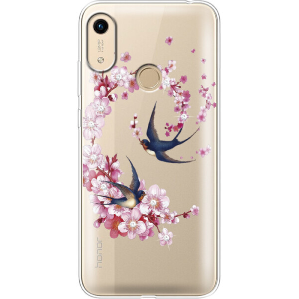 

Силиконовый чехол BoxFace Huawei Honor 8A Swallows and Bloom (36502-rs4)