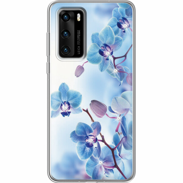 

Силиконовый чехол BoxFace Huawei P40 Orchids (39746-rs16)