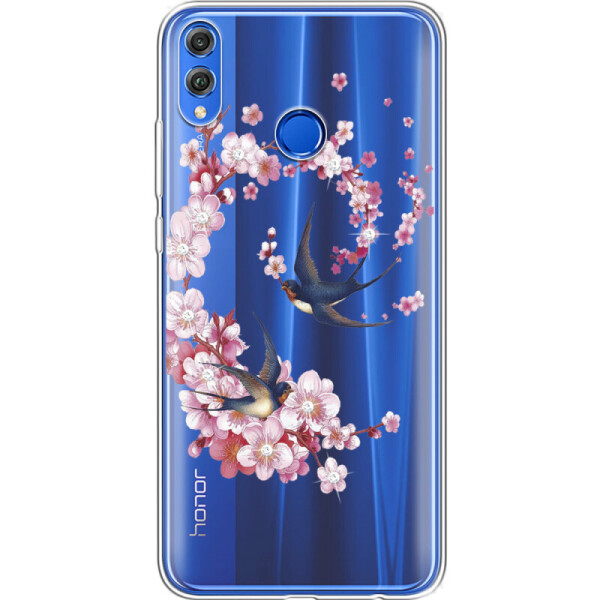 

Силиконовый чехол BoxFace Huawei Honor 8x Swallows and Bloom (35419-rs4)