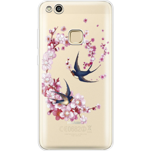 

Силиконовый чехол BoxFace Huawei P10 Lite Swallows and Bloom (29363-rs4)