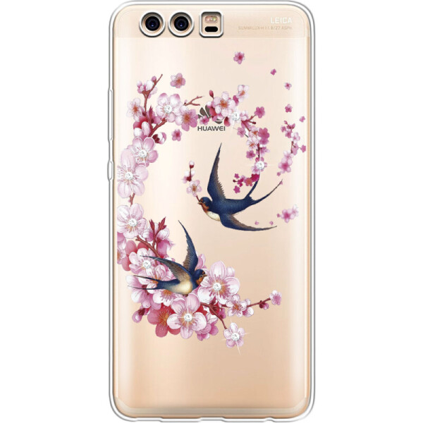 

Силиконовый чехол BoxFace Huawei P10 Plus Swallows and Bloom (29364-rs4)