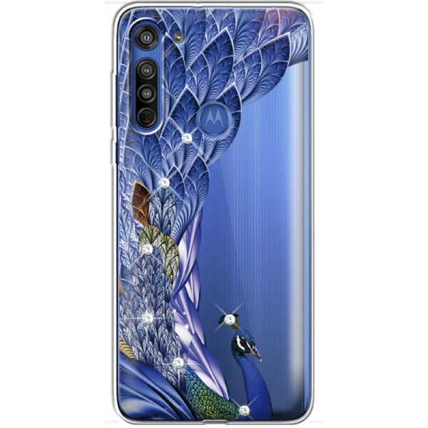 

Силиконовый чехол BoxFace Motorola G8 Peafowl (40952-rs7)
