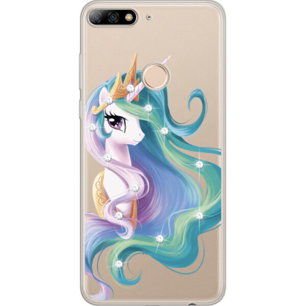 

Силиконовый чехол BoxFace Huawei Y7 Prime 2018 Unicorn Queen (33373-rs3)