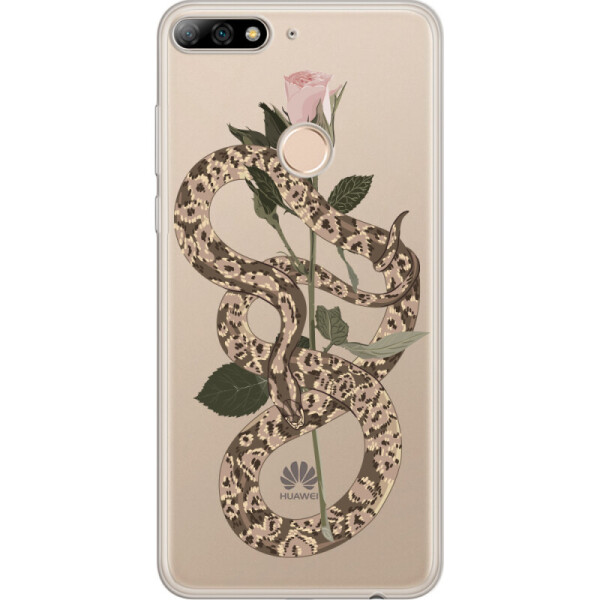 

Силиконовый чехол BoxFace Huawei Y7 Prime 2018 Glamor Snake (33373-cc67)