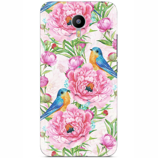 

Силиконовый чехол BoxFace Meizu M2 Note Birds and flowers (25648-up2376)