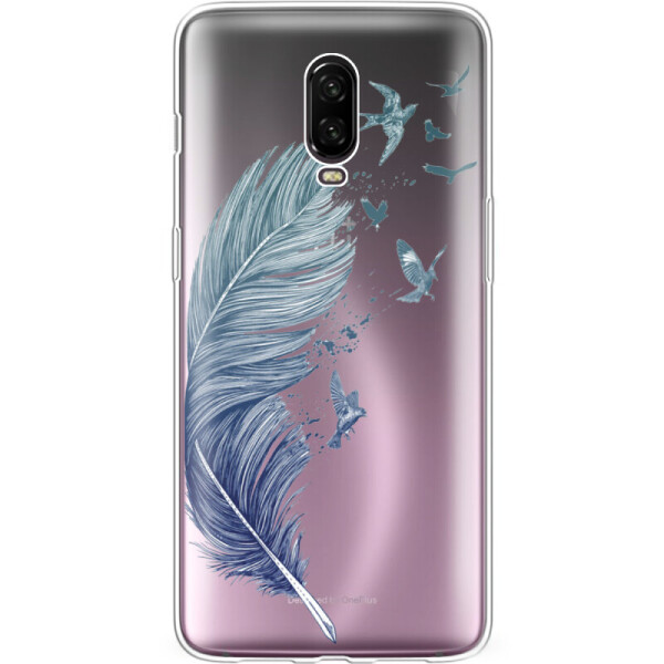 

Силиконовый чехол BoxFace OnePlus 6T Feather (35856-cc38)