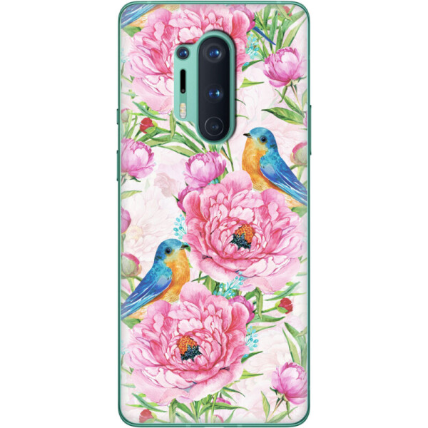

Силиконовый чехол BoxFace OnePlus 8 Pro Birds and flowers (39994-up2376)