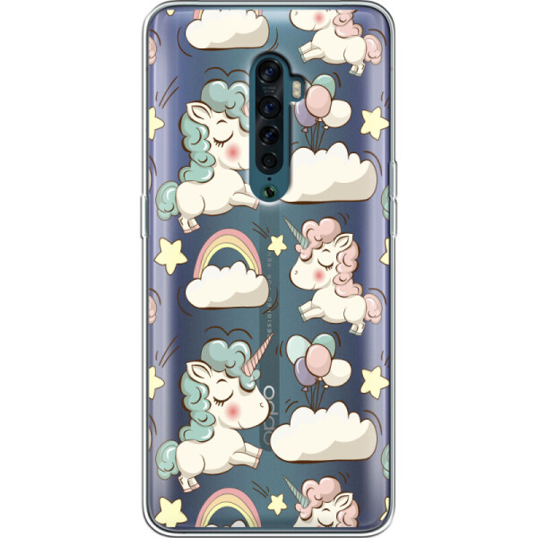 

Силиконовый чехол BoxFace OPPO Reno2 Unicorns (38502-cc2)