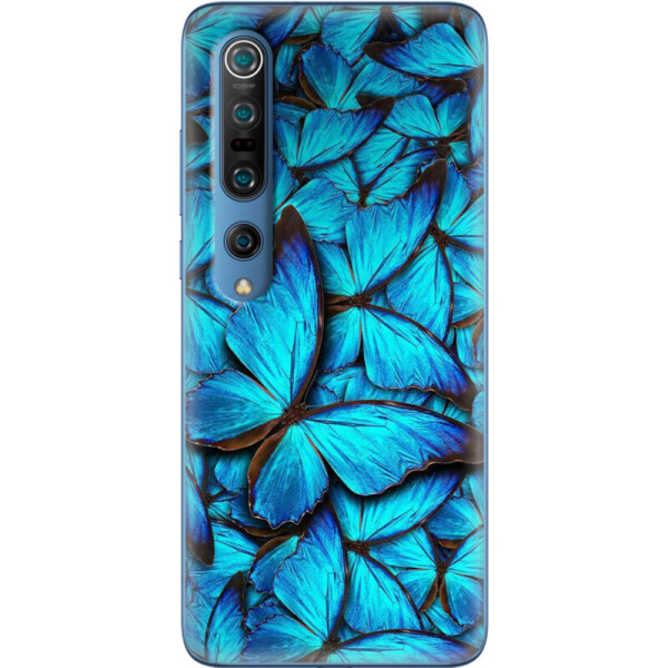 

Силиконовый чехол BoxFace Xiaomi Mi 10 Pro лазурные бабочки (39437-up1550)